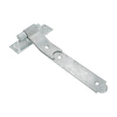 Spira Brass - Hook and Band Hinge - Cranked 10" - 250mm  - Galvanised - 7172 - Choice Handles