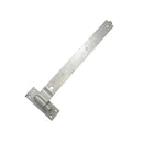 Spira Brass - Hook and Band Hinge - Cranked 24" - 600mm  - Galvanised - 7175 - Choice Handles