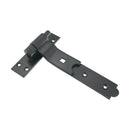Spira Brass - Hook and Band Hinge - Cranked 8" - 200mm  - Black - 7176 - Choice Handles