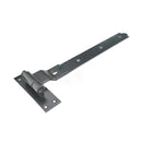 Spira Brass - Hook and Band Hinge - Cranked 18" - 450mm  - Black - 7179 - Choice Handles