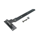 Spira Brass - Hook and Band Hinge - Cranked 18" - 450mm  - Black - 7179 - Choice Handles