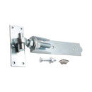 Spira Brass - Hook and Band Hinge - Adjustable 10" - 250mm  - Galvanised - 7192 - Choice Handles