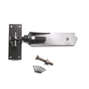 Spira Brass - Hook and Band Hinge - Adjustable 8" - 200mm  - Black - 7196 - Choice Handles
