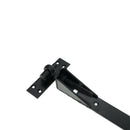 Spira Brass - Hook and Band Hinge - Adjustable 10" - 250mm  - Black - 7197 - Choice Handles