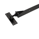 Spira Brass - Hook and Band Hinge - Adjustable 18" - 450mm - Black - 7199 - Choice Handles
