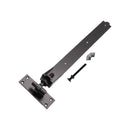 Spira Brass - Hook and Band Hinge - Adjustable 24" - 600mm  - Black - 7200 - Choice Handles