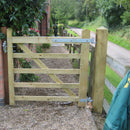 Spira Brass - Field Gate Kit - Adjustable 12"- 300mm  - Galvanised - 7201 - Choice Handles