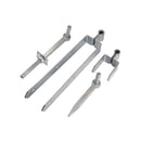 Spira Brass - Field Gate Kit - Adjustable 18" - 450mm  - Galvanised - 7202 - Choice Handles