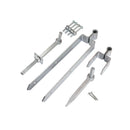 Spira Brass - Field Gate Kit - Adjustable 18" - 450mm  - Galvanised - 7202 - Choice Handles