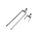 Spira Brass - Field Gate Kit - Adjustable 24" - 600mm  - Galvanised - 7203 - Choice Handles