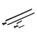 Spira Brass - Field Gate Kit - Adjustable 24" - 600mm - Black - 7206 - Choice Handles