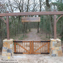 Spira Brass - Field Gate Kit - Adjustable 24" - 600mm - Black - 7206 - Choice Handles