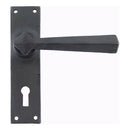 From The Anvil - Straight Lever Lock Set - Beeswax - 73113 - Choice Handles