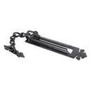 From The Anvil - Black Door Chain - Black  - 73118 - Choice Handles