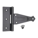 Spira Brass - Decorative 4" Hinge  - Black - 8206 - Choice Handles