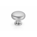 Forge & Finish - Round Cupboard Knob - 30mm - Satin Chrome - Choice Handles