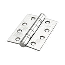 Spira Brass - CE13 100mm  Stainless Steel BB Hinge - Polished Chrome - 8339 - Choice Handles