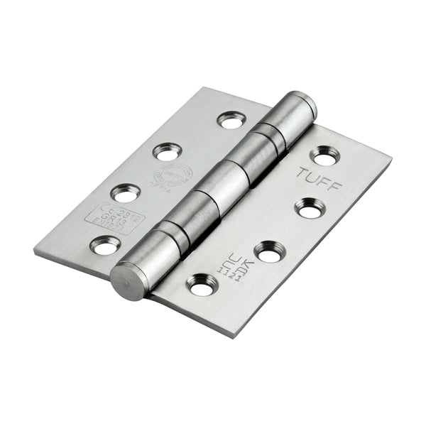 Spira Brass - CE13 100mm  Stainless Steel BB Hinge - Satin - Satin - 8340