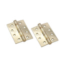 Spira Brass - CE13 100mm  Stainless Steel BB Hinge - Electro Brass - 8344 - Choice Handles
