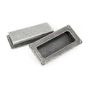 From The Anvil - Pewter Flush Handle - Pewter Patina  - 83654 - Choice Handles