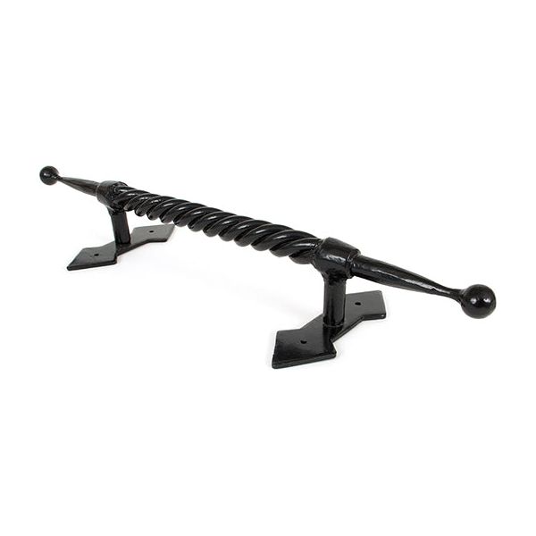 From The Anvil - Large Robe Pull Handle - Black - 83664 - Choice Handles