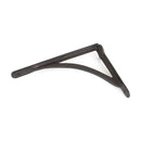 From The Anvil - Beeswax 10'' x 7'' Curved Shelf Bracket - Beeswax  - 83785 - Choice Handles