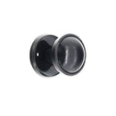Spira Brass - Plastic Rim / Mortice Knob  - Black - 8456 - Choice Handles
