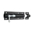 Spira Brass - Iron Barrel Bolt - Straight 4"  - Black - 8481 - Choice Handles