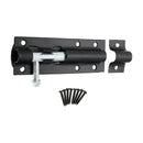 Spira Brass - Iron Barrel Bolt - Straight 4"  - Black - 8481 - Choice Handles