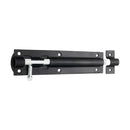 Spira Brass - Iron Barrel Bolt - Straight 6"  - Black - 8482 - Choice Handles