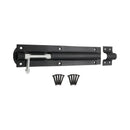 Spira Brass - Iron Barrel Bolt - Straight 8"  - Black - 8483 - Choice Handles