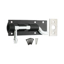 Spira Brass - Iron Barrel Bolt - Necked 4"  - Black - 8484 - Choice Handles