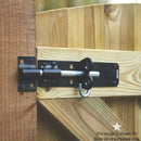 Spira Brass - Iron Brenton Bolt 6"  - Black - 8490 - Choice Handles
