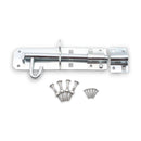 Spira Brass - Iron Brenton Bolt 6"  - Zinc - 8491 - Choice Handles