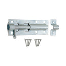 Spira Brass - Iron Barrel Bolt - Straight 3"  - Zinc - 8561 - Choice Handles