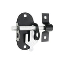 Spira Brass - Iron Oval Pad Bolt  - Black - 8783 - Choice Handles