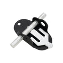 Spira Brass - Iron Oval Pad Bolt  - Black - 8783 - Choice Handles