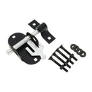 Spira Brass - Iron Oval Pad Bolt  - Black - 8783 - Choice Handles