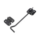 Spira Brass - Iron cabin Hook Black 6" - 150mm - Black - 8787 - Choice Handles