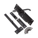 Spira Brass - Iron Suffolk Latch - Black - 8788 - Choice Handles
