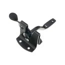 Spira Brass - Iron Auto Gate Latch - Black - 8792 - Choice Handles