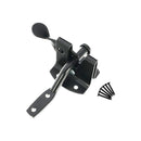 Spira Brass - Iron Auto Gate Latch - Black - 8792 - Choice Handles