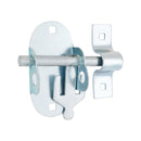 Spira Brass - Iron Oval Pad Bolt  - Zinc - 8794 - Choice Handles