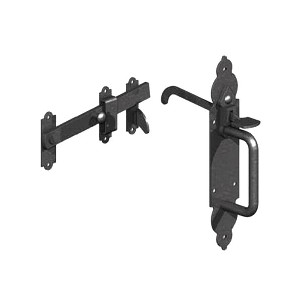 Spira Brass - Iron Suffolk Latch - Black - 8799 - Choice Handles