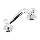 From The Anvil - Doctors Door Knocker - Polished Chrome - 90019 - Choice Handles