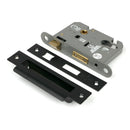 From The Anvil - 3" Euro Profile Sash Lock - Black - 90056