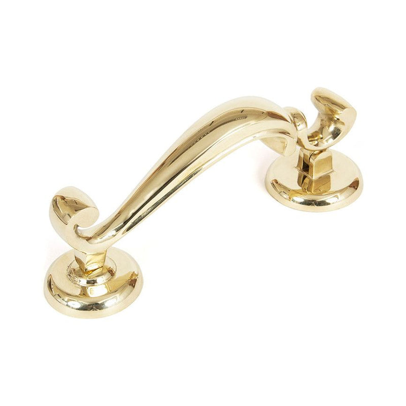 From The Anvil - Doctors Door Knocker - Polished Brass - 90251