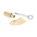 From The Anvil - Polished Brass Key-Flush Sash Stop - Polished Brass  - 90271 - Choice Handles