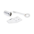 From The Anvil - Polished Chrome Key-Flush Sash Stop - Polished Chrome  - 90272 - Choice Handles