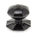 From The Anvil - Octagonal Centre Door Knob - Internal - Black - 90382 - Choice Handles